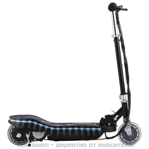 Електрическа тротинетка с LED, 120 W, черна