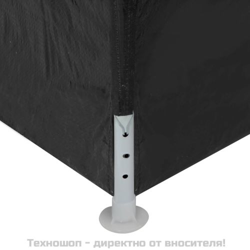 Парти шатра 3x12 м антрацит