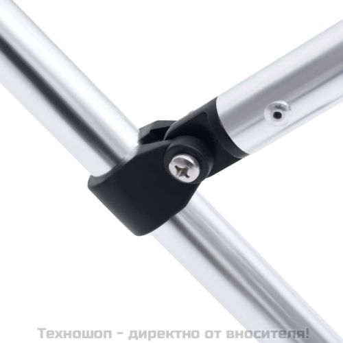 Тента за лодка, 2 дъги, нейви синя, 180x130x110 см