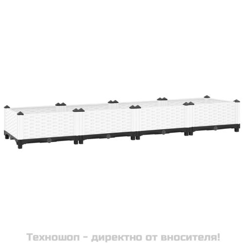 Повдигната леха, 160x40x23 см, полипропилен