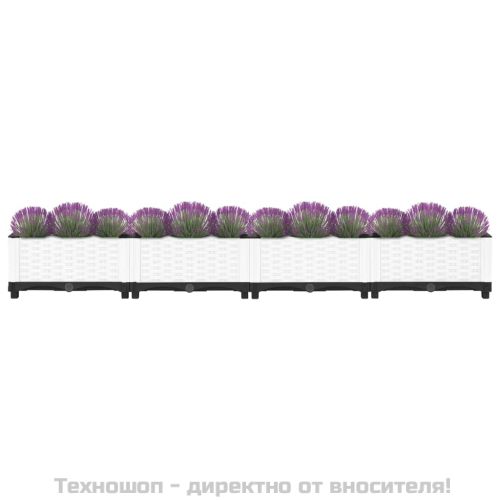 Повдигната леха, 160x40x23 см, полипропилен