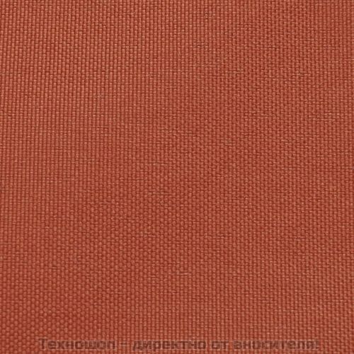 Балконски екран от оксфорд плат, 90x400 см, цвят теракота