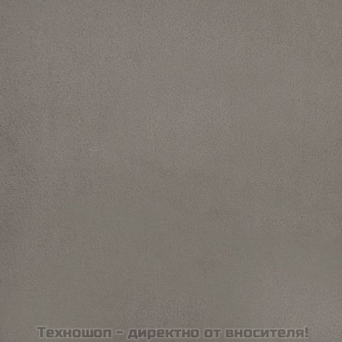 Табуретка, светлосива, 60x50x41 см, кадифе