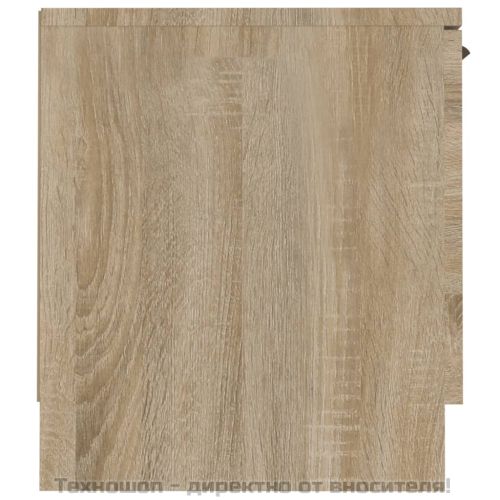 ТВ шкаф, дъб сонома, 140x35x40 см, инженерно дърво