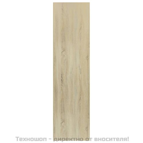 Библиотека/ТВ шкаф, дъб сонома, 36x30x143 см, инженерно дърво
