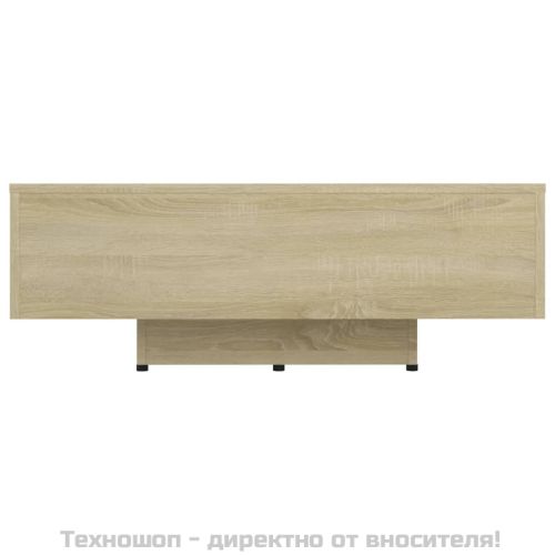 Маса за кафе, дъб сонома, 85x55x31 см, инженерно дърво