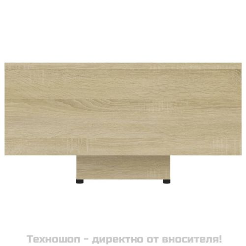 Маса за кафе, дъб сонома, 85x55x31 см, инженерно дърво