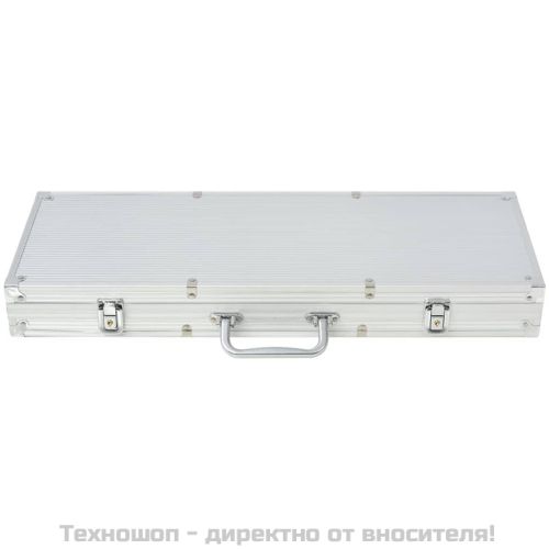 Покер комплект с 500 чипа, алуминий