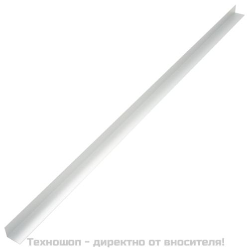 5 бр ъглови профили за декинг, алуминиеви, 170 см, сребристи