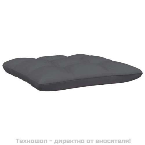 Градински 2-местен диван с възглавници, бял, борово дърво масив