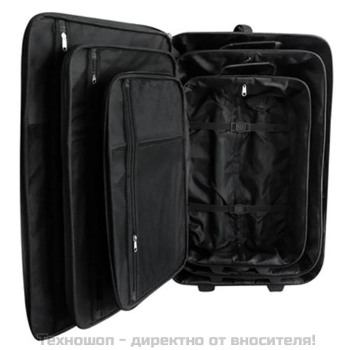 Комплект за път, 5 части , цвят черен