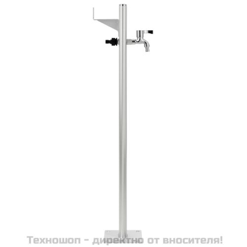 Градинска чешма, алуминий, колона, 95 см