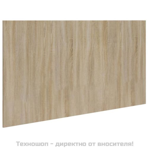 Горна табла за легло дъб сонома 160x1,5x80 см инженерно дърво
