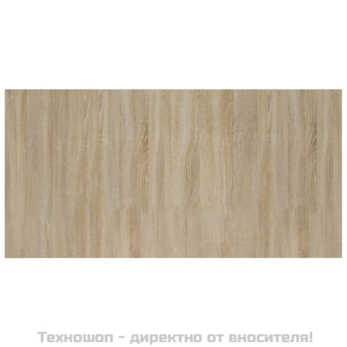 Горна табла за легло дъб сонома 160x1,5x80 см инженерно дърво