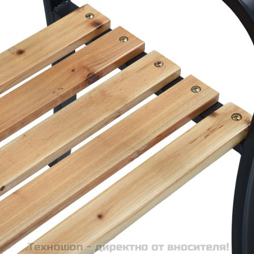 Градинска пейка, 120 cм, дърво