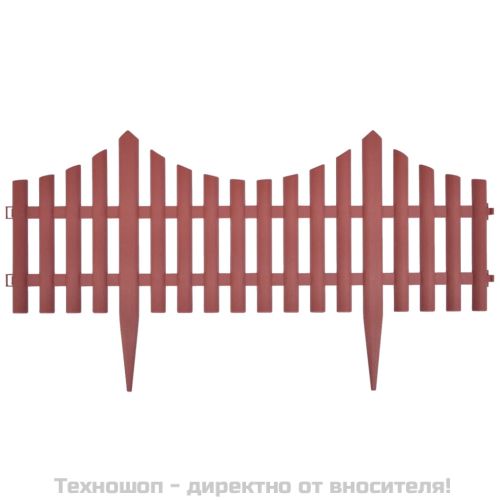 Палисада, 17 части, 10 м, кафява