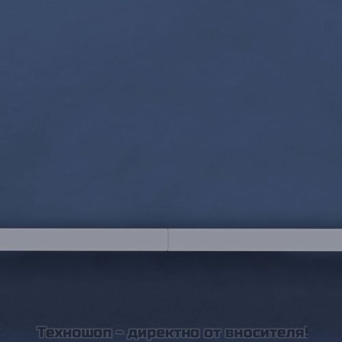 Професионална парти шатра със стени 4x6 м синя 90 г/м²