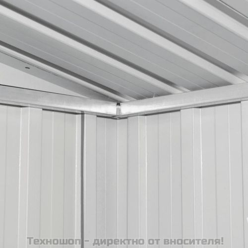 Градинска барака, зелена, метал