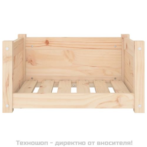 Кучешко легло 55,5x45,5x28 см, масивна борова дървесина