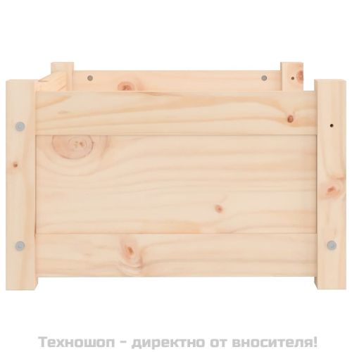 Кучешко легло 55,5x45,5x28 см, масивна борова дървесина