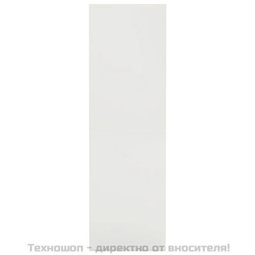 Библиотека, бяла, 98x29x97,5 см, инженерно дърво