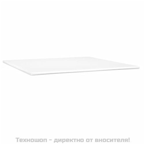 Боксспринг легло с матрак, черно, 200x200 см, плат