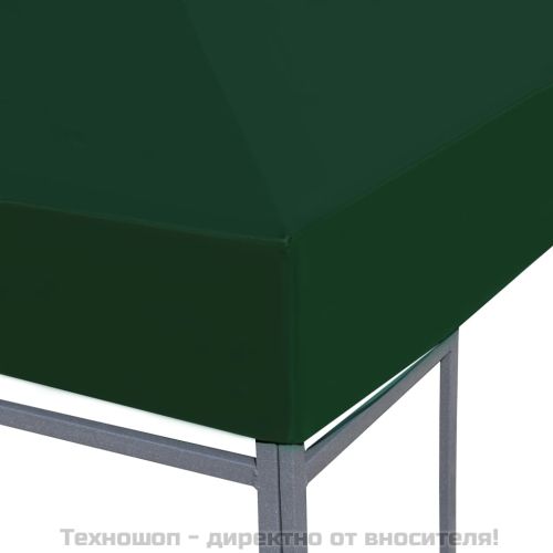Покрив за шатра, 310 г/м², 3x3 м, зелен