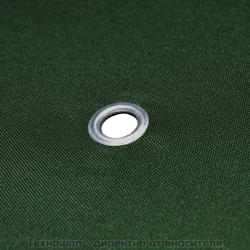Покрив за шатра, 310 г/м², 3x3 м, зелен