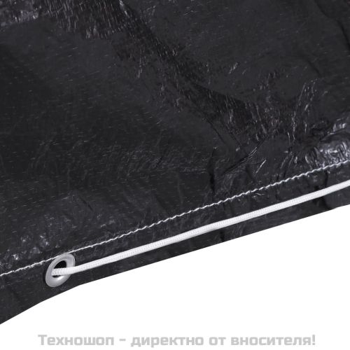 Покривало за градински мебели 10 капси 205x90 см