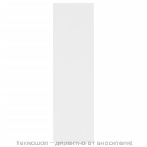 Стенен рафт, бял, 75x16x55 см, инженерно дърво