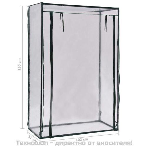 Оранжерия за домати, 102x52x150 см