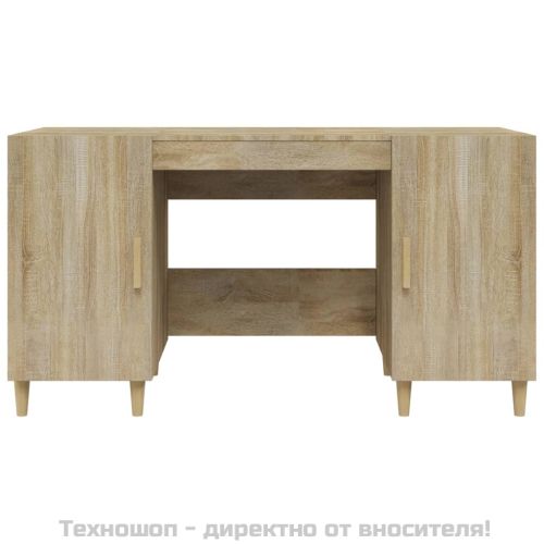 Бюро, дъб сонома, 140x50x75 см, инженерно дърво