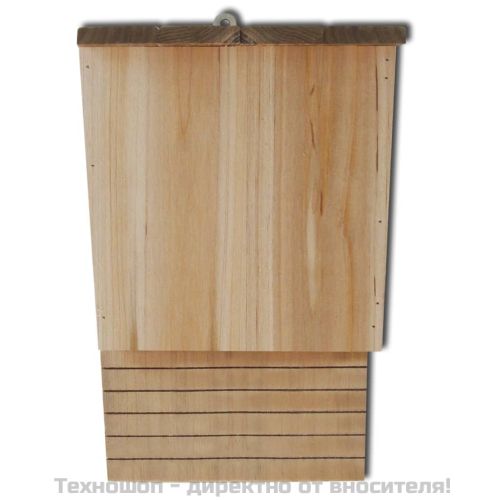 Къщичка за прилепи 22 x 12 x 34 см, 2 броя