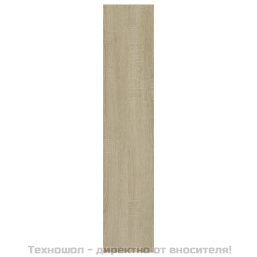 Стенен рафт, дъб сонома, 90x16x78 см, инженерно дърво