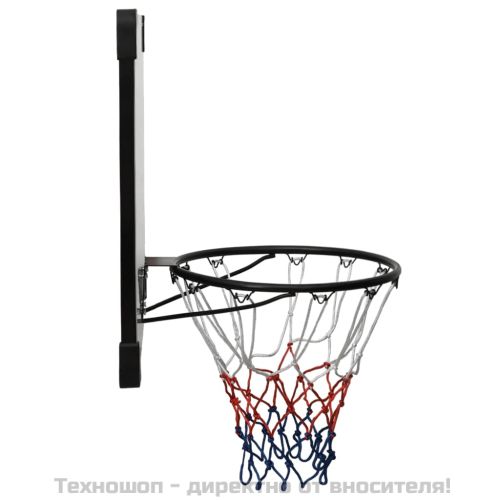 Баскетболно табло, прозрачно, 90x60x2,5 см, поликарбонат
