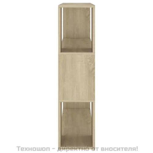 Библиотека/разделител за стая, дъб сонома, 100x24x94 см