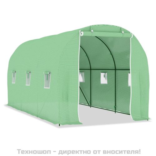 Оранжерия 9 м² 4,5x2x2 м