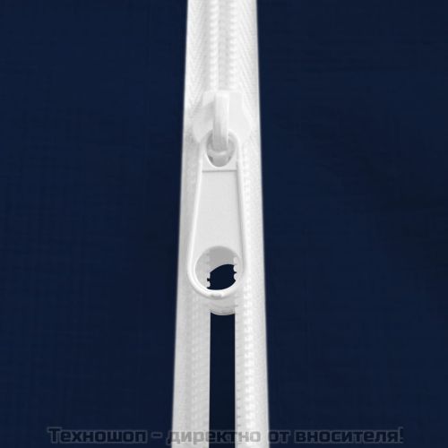 Професионална парти шатра със стени 4x9 м синя 90 г/м²