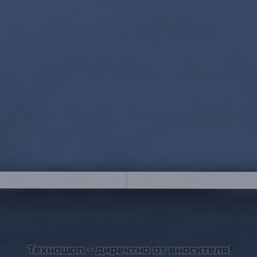 Професионална парти шатра със стени 4x9 м синя 90 г/м²