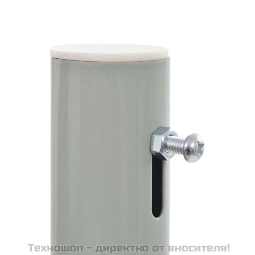 Прибираща се дворна странична тента, 60x300 см, кремава