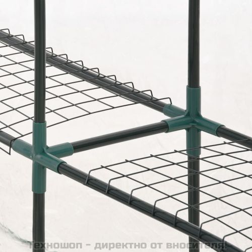 Парник с 8 рафта, 143x143x195 см