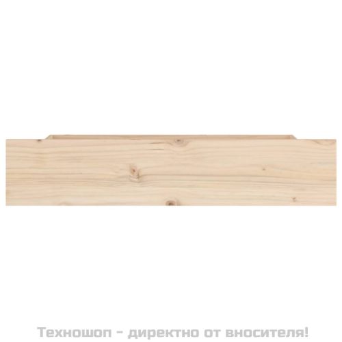Чекмеджета за легло, 4 бр, бор масив