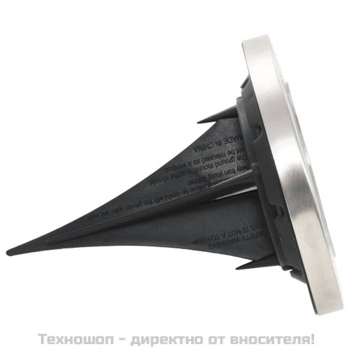 Соларни земни лампи, 8 бр, LED светлина, топло бели