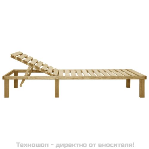 Шезлонг, импрегнирано борово дърво