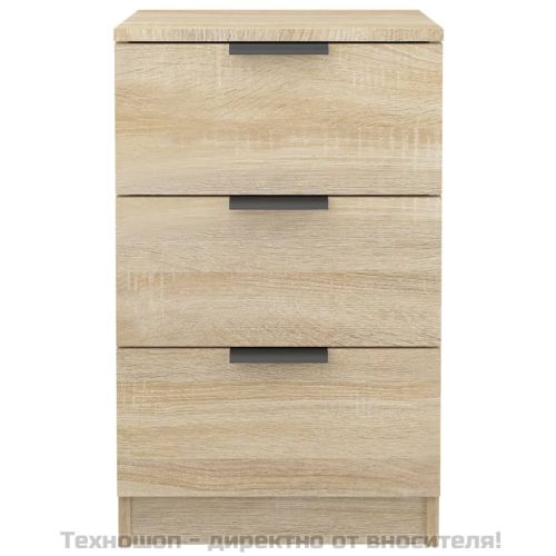 Нощни шкафчета, 2 бр, сонома дъб, 40x36x65 см