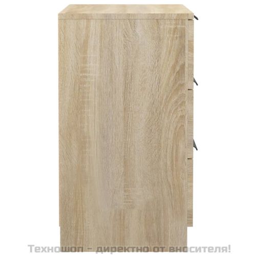 Нощни шкафчета, 2 бр, сонома дъб, 40x36x65 см