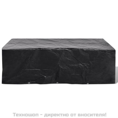 Покривало за градински мебели 8 капси 300 x 140 x 90 см