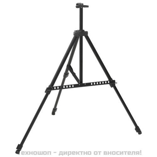 Регулируем статив дисплей, черен, метал