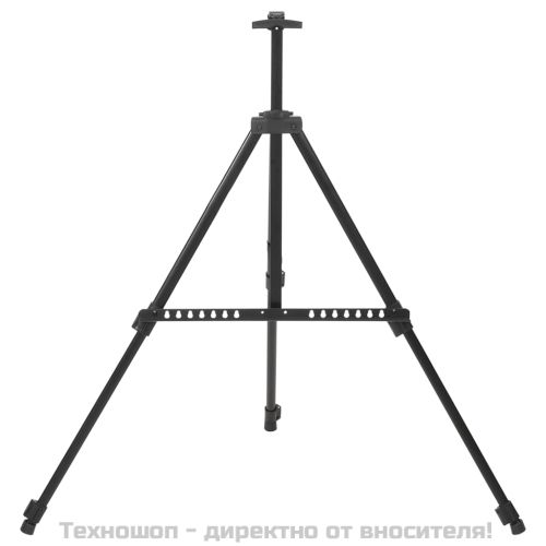 Регулируем статив дисплей, черен, метал