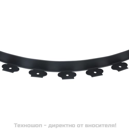 Гъвкав градински кант с 30 колчета, 10 м, 5 см